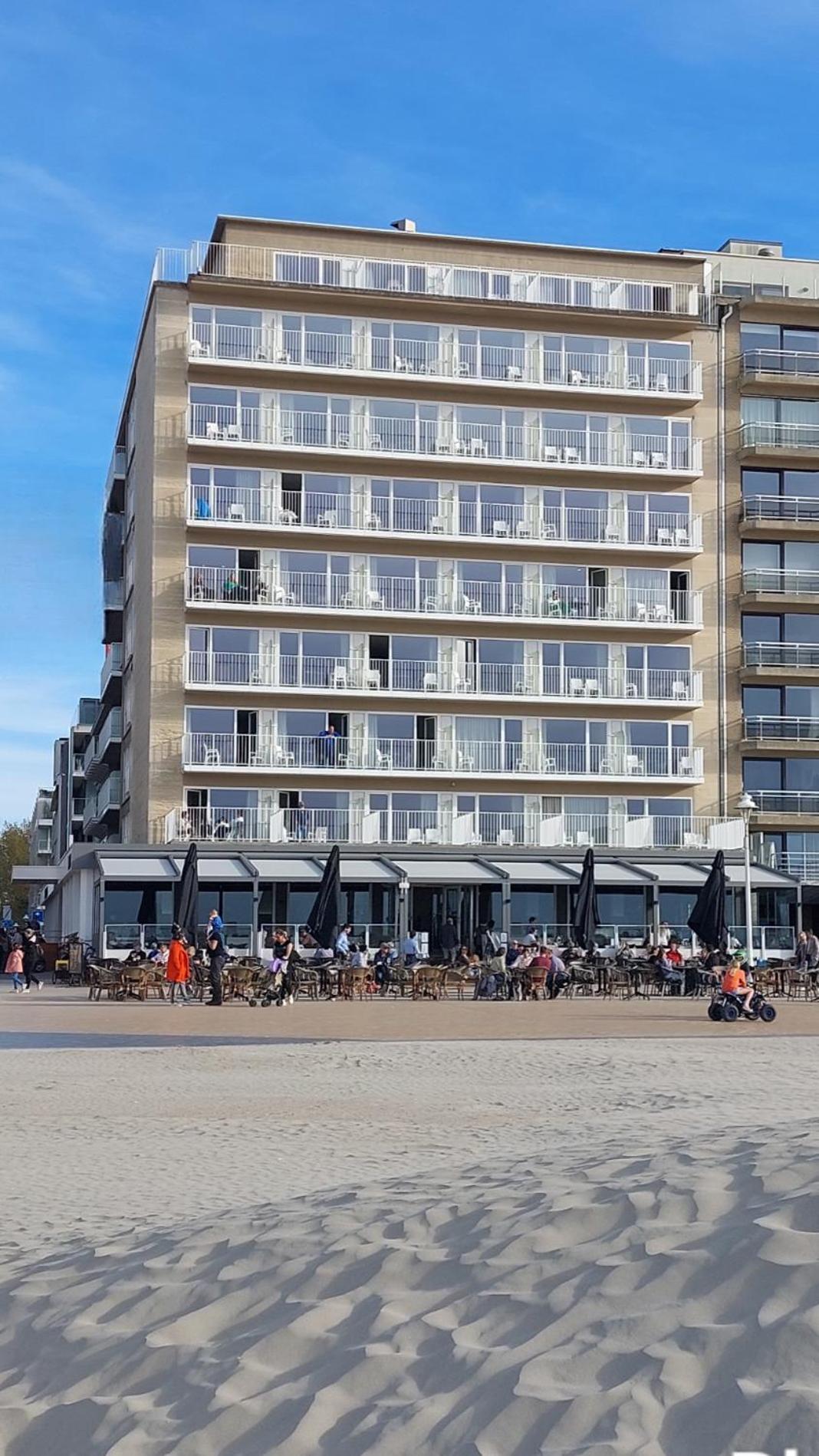 Hotel Sandeshoved Zeedijk Nieuwpoort Ngoại thất bức ảnh